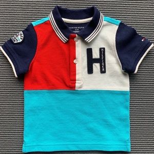 Tommy Hilfiger Short Sleeve Polo Shirt 12M SAMPLE